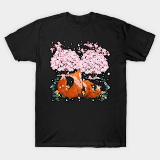 cute fox family T-Shirt